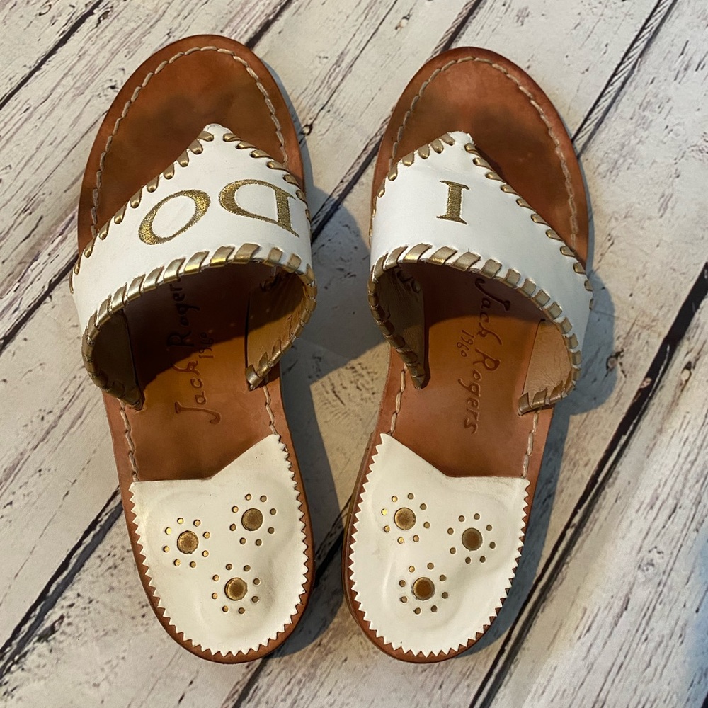 Jack rogers I Do sandals
